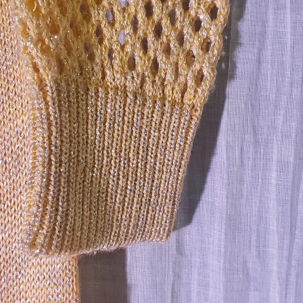 Vintage Anne Fogarty Rare 1960's Gold Knit Gown - Near Mint Condition